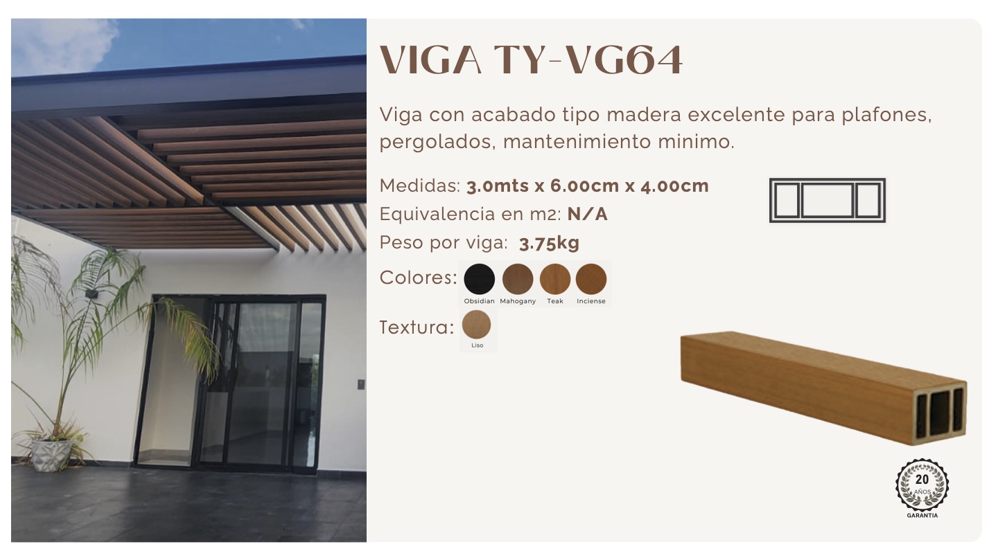 Viga sintética modelo 12