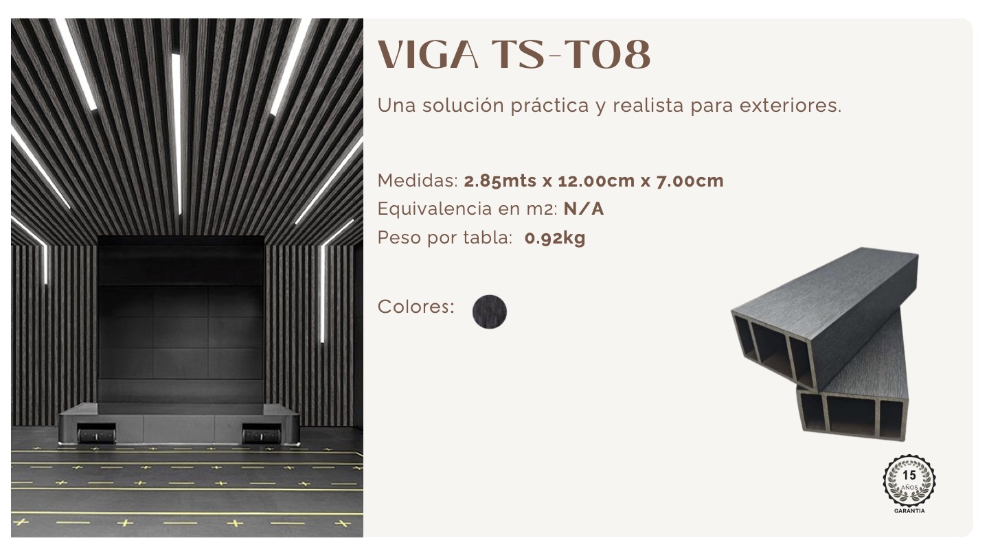 Viga sintética modelo 14