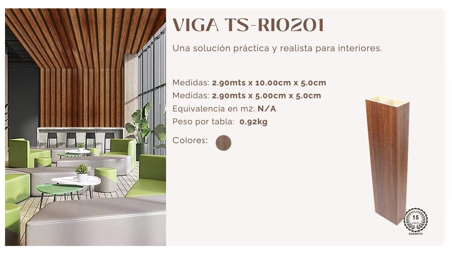 Viga sintética modelo 15