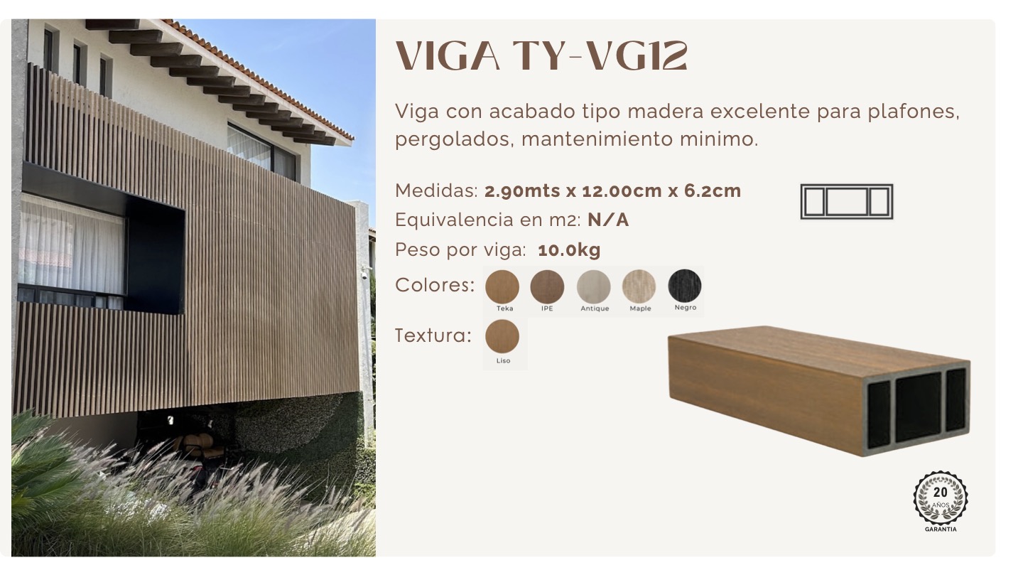 Viga sintética modelo 9